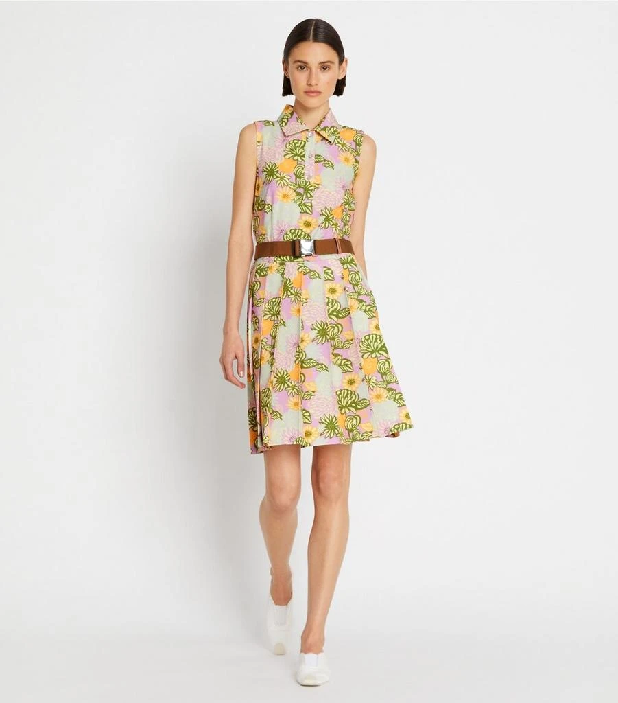 商品Tory Burch|Printed Performance Pleated Dress,价格¥968,第2张图片详细描述