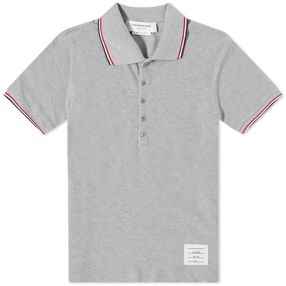 商品Thom Browne|Thom Browne Tipped Polo,价格¥3793,第1张图片