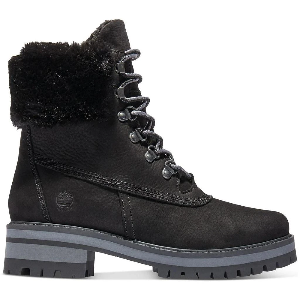 商品Timberland|Timberland Womens Courmayeur Valley Leather Lugged Sole Winter & Snow Boots,价格¥385,第2张图片详细描述