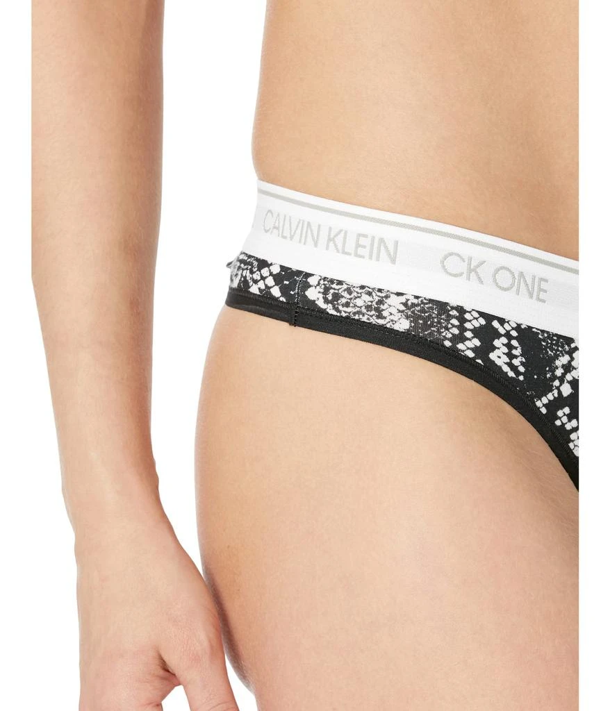 商品Calvin Klein|One Cotton Average + Full Figure Thong,价格¥121,第3张图片详细描述