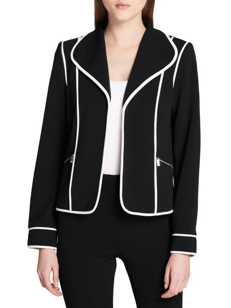 商品Calvin Klein|Open-Front Blazer,价格¥519,第1张图片