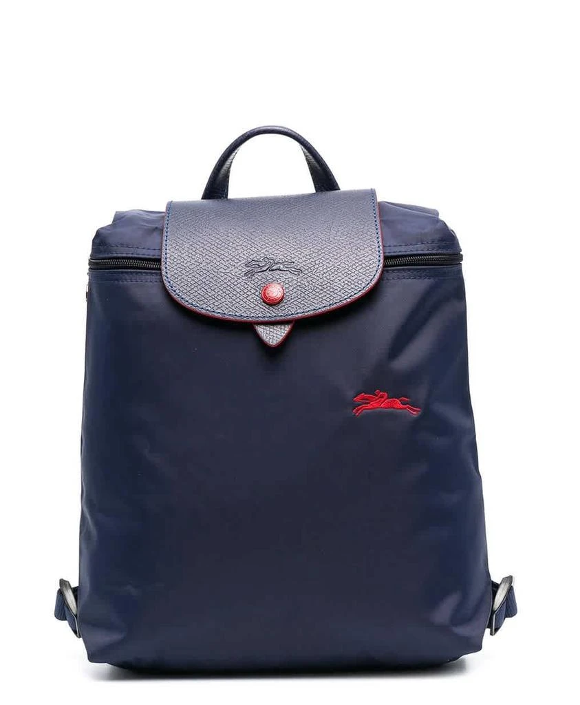 商品Longchamp|Longchamp Navy Le Pliage Club Backpack,价格¥470,第1张图片