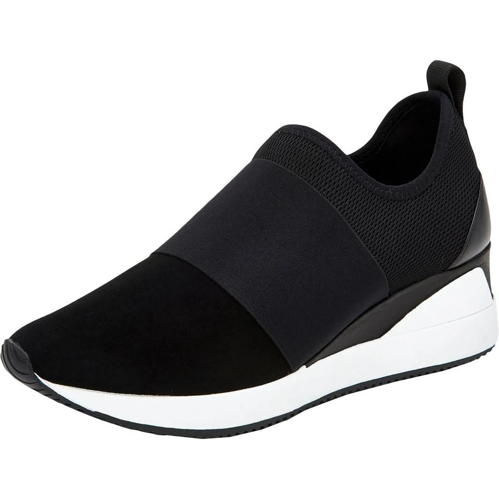 商品Alfani|Alfani Womens Westonn Leather Slip On Wedge Sneaker,价格¥147,第1张图片