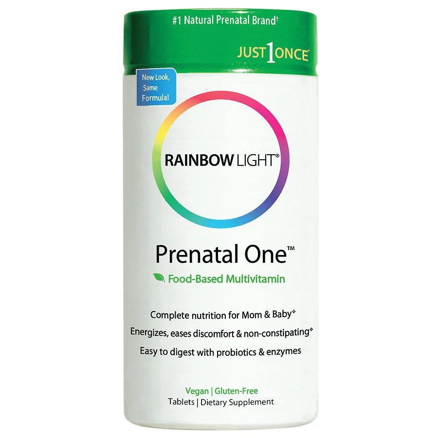商品Rainbow Light|Prenatal One Multivitamin, Tablets,价格¥356,第1张图片