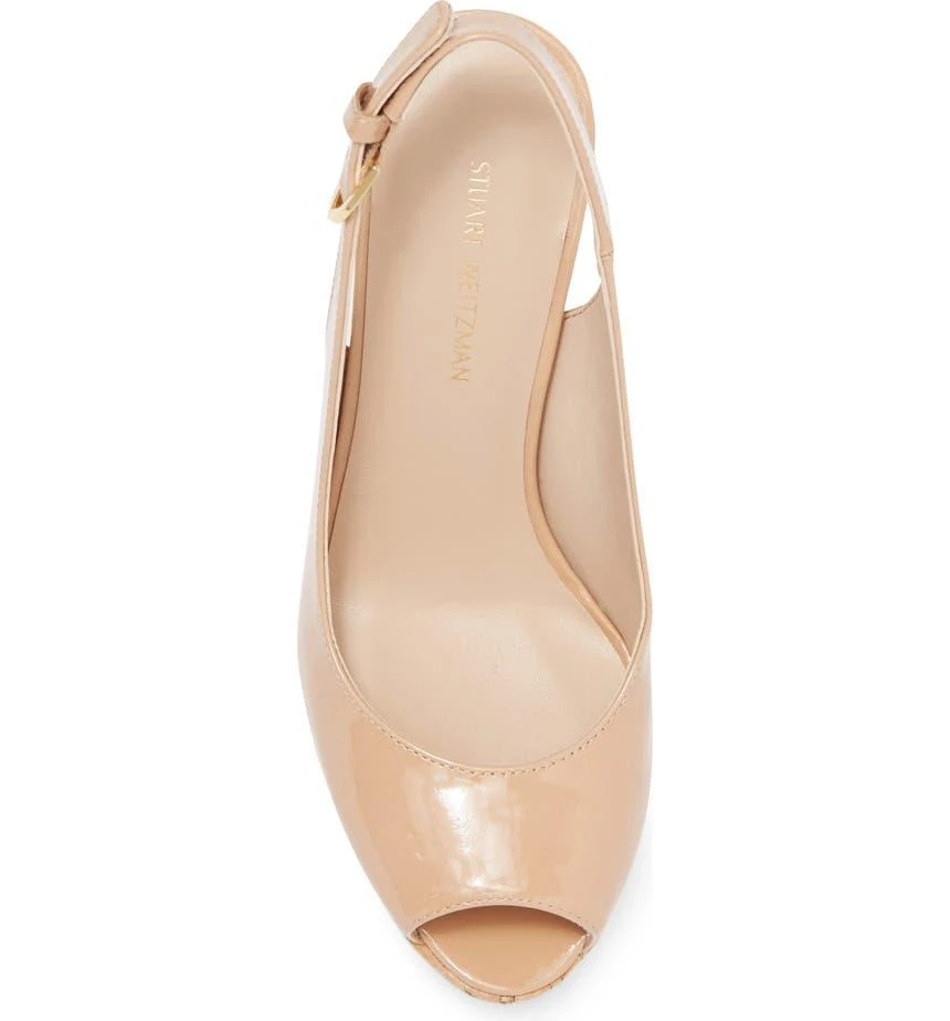 商品Stuart Weitzman|Platform Wedge Sandal,价格¥1428,第4张图片详细描述