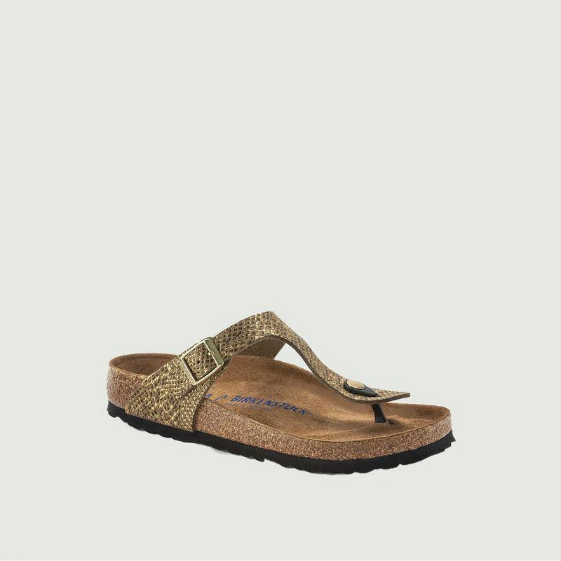 商品Birkenstock|gizeh shiny flip-flops Print BIRKENSTOCK,价格¥991,第2张图片详细描述