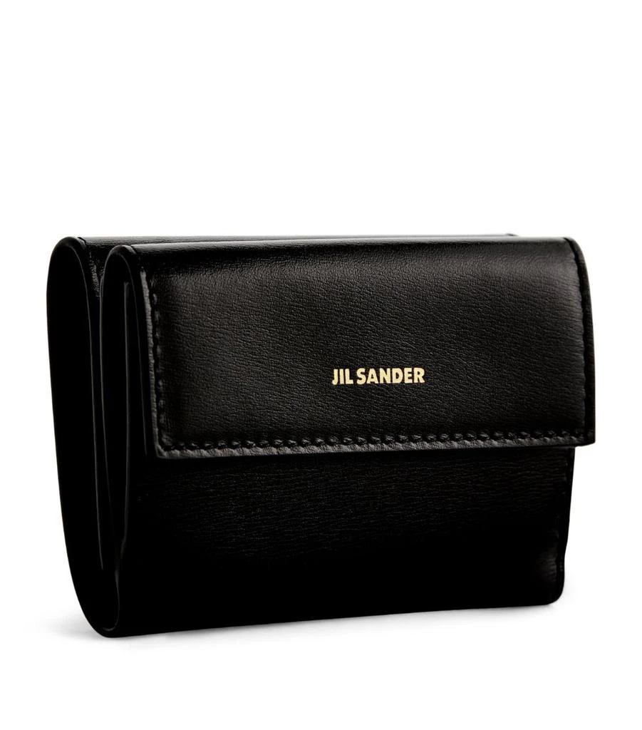 商品Jil Sander|Leather Logo Wallet,价格¥3582,第3张图片详细描述