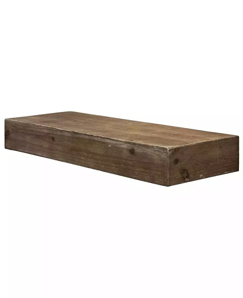 商品Crystal Art Gallery|American Art Decor Rustic Wood Floating Wall Shelf,价格¥379,第1张图片