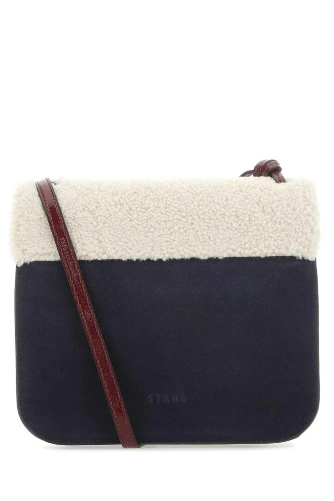 商品Staud|Staud Tess Two-Tone Shearling Crossbody Bag,价格¥2431,第2张图片详细描述