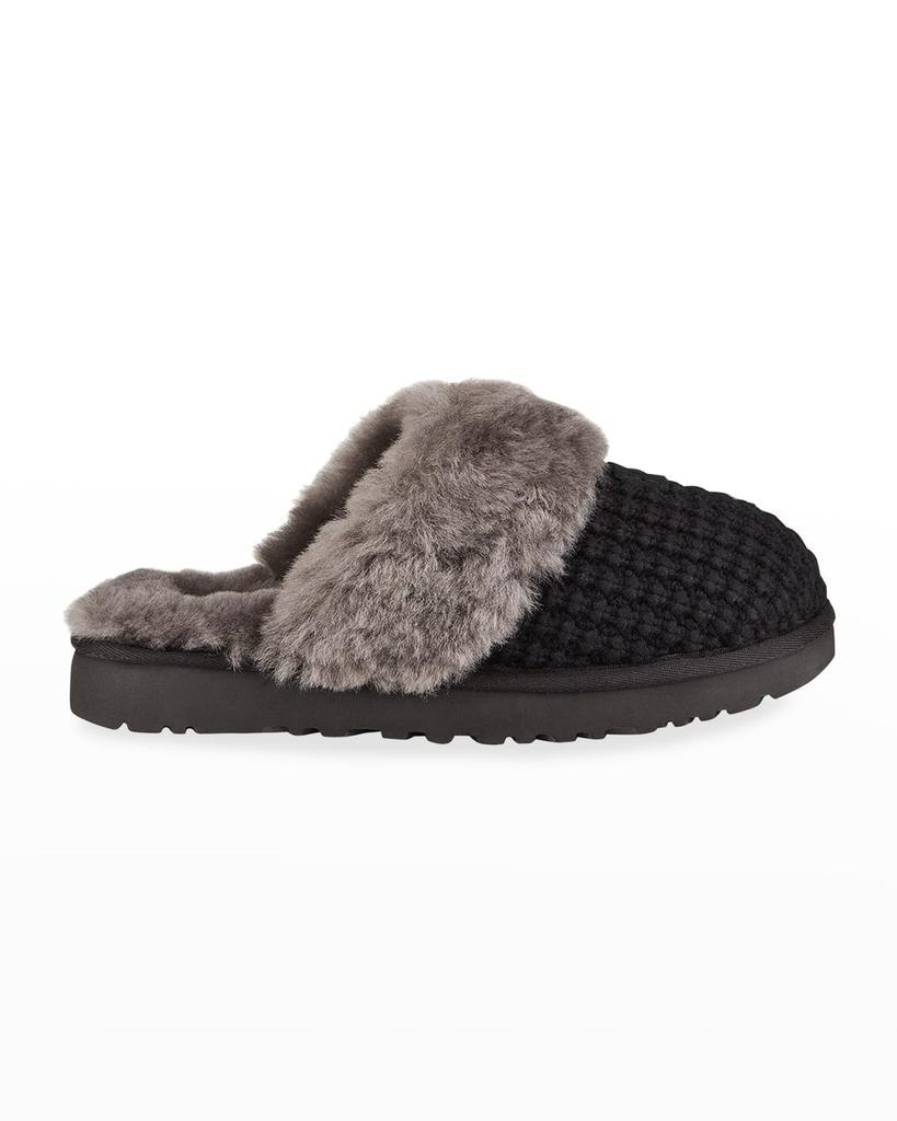 商品UGG|Cozy Knit Shearling Slippers,价格¥880,第1张图片