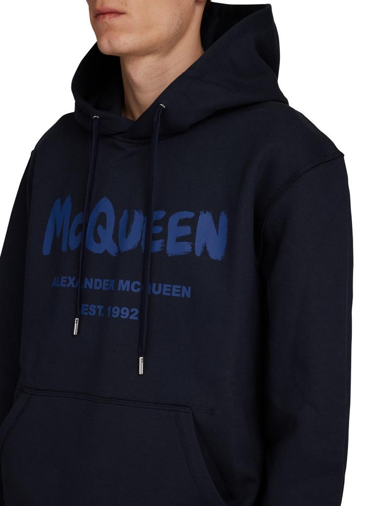 商品Alexander McQueen|Graffiti 连帽运动衫,价格¥3591-¥5994,第4张图片详细描述