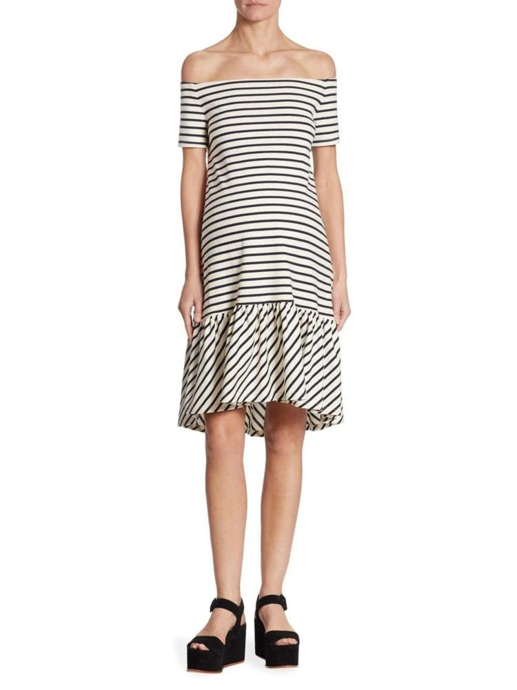 商品HATCH|Harbor Off-The-Shoulder Dress,价格¥694,第3张图片详细描述