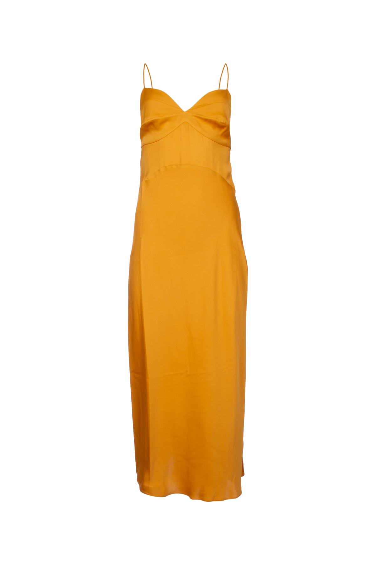 Calvin Klein 女士连衣裙 K20K205228KBH 橙色商品第1张图片规格展示
