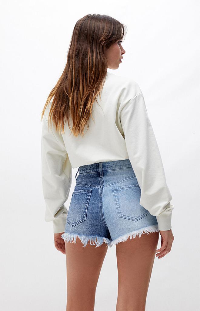 商品PacSun|Eco Two-Tone Vintage High Waisted Denim Shorts,价格¥99,第5张图片详细描述