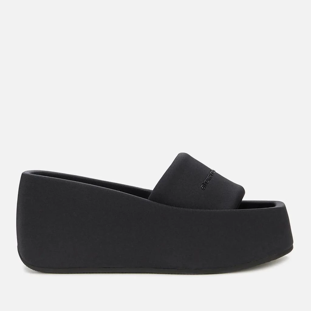 商品Alexander Wang|Alexander Wang Women's Taji Platform Slide Sandals,价格¥3917,第1张图片