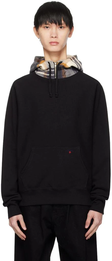 商品Noah|Black Drawstring Hoodie,价格¥720,第1张图片