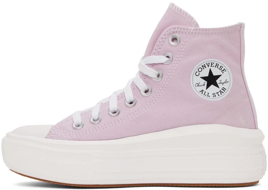 商品Converse|Pink All Star Move Hi Top Sneakers,价格¥366,第3张图片详细描述