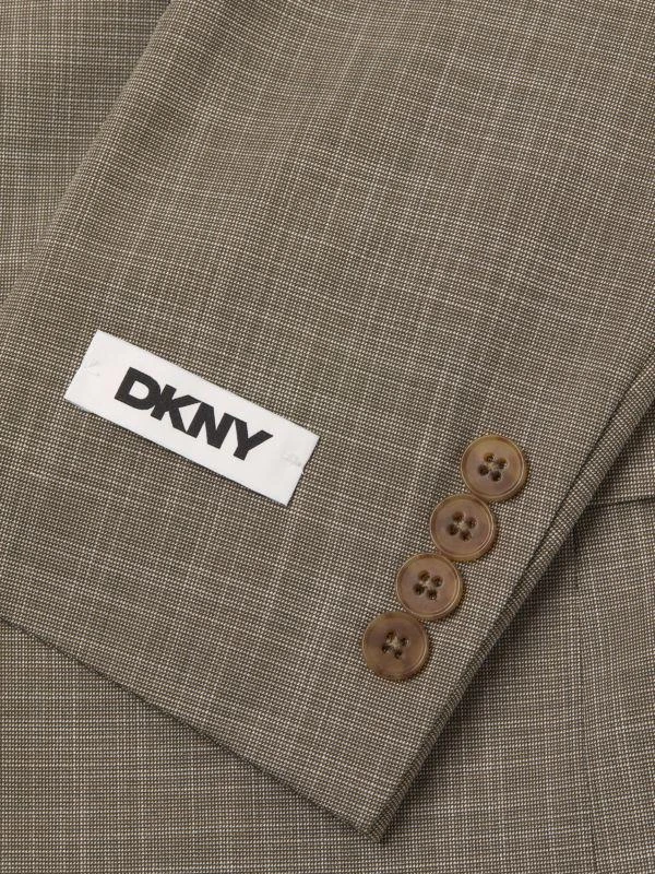 商品DKNY|​Neat Peak-Lapel Two-Button Slim-Fit Suit,价格¥1022,第3张图片详细描述