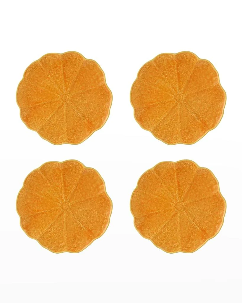 商品Bordallo Pinheiro|Pumpkin Dinner Plates, Set of 4,价格¥1682,第1张图片