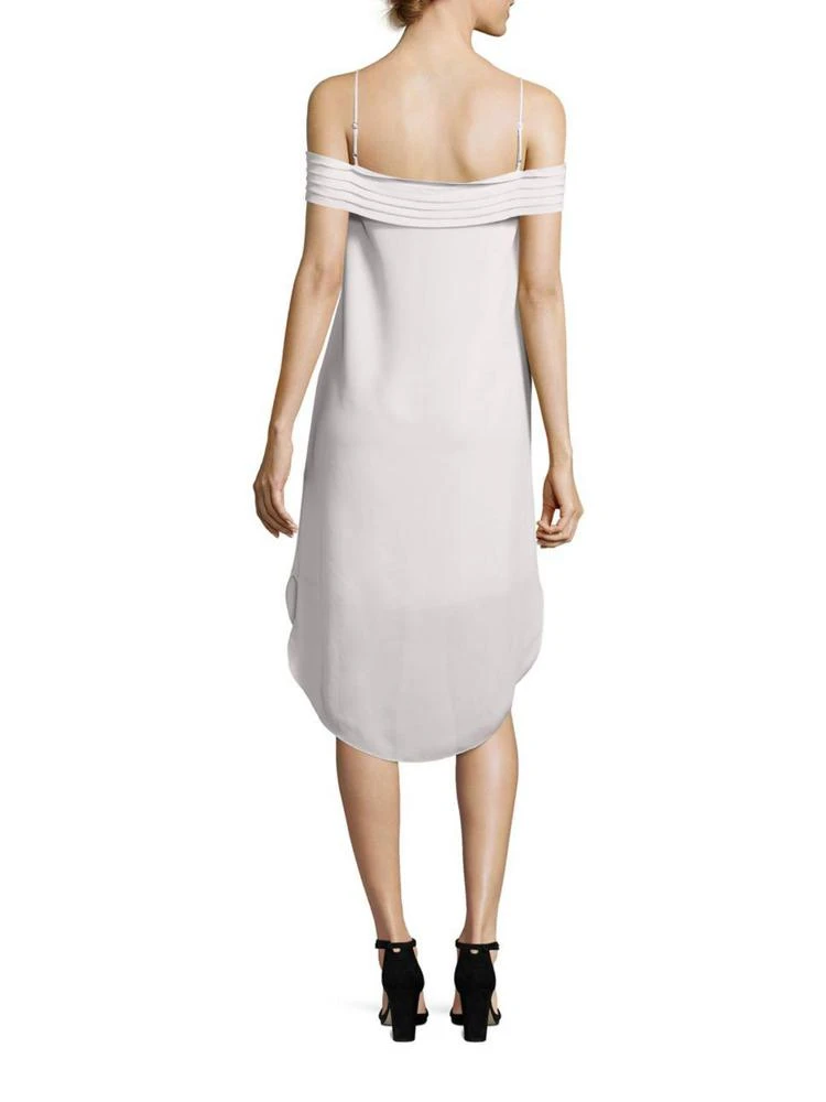 商品Alexander Wang|Pleated Off-the Shoulder Silk Dress,价格¥1068,第2张图片详细描述