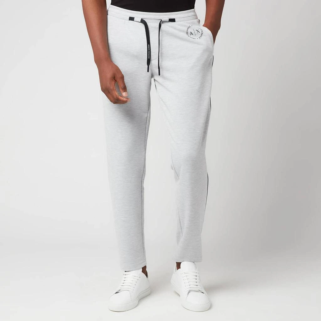 商品Armani Exchange|Armani Exchange Men's Joggers - Grey Heather,价格¥569,第1张图片