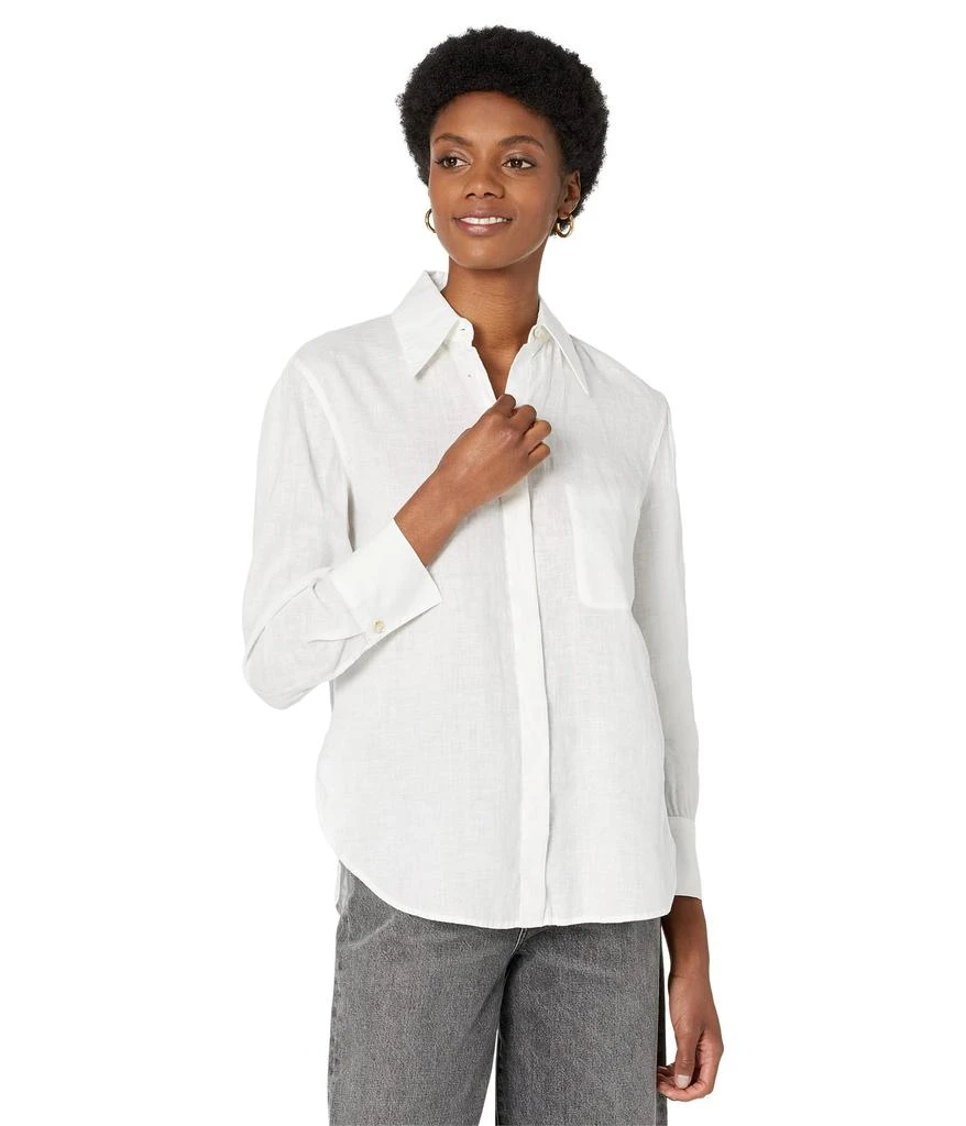 商品Vince|Relaxed Long Sleeve Button-Down,价格¥968,第1张图片