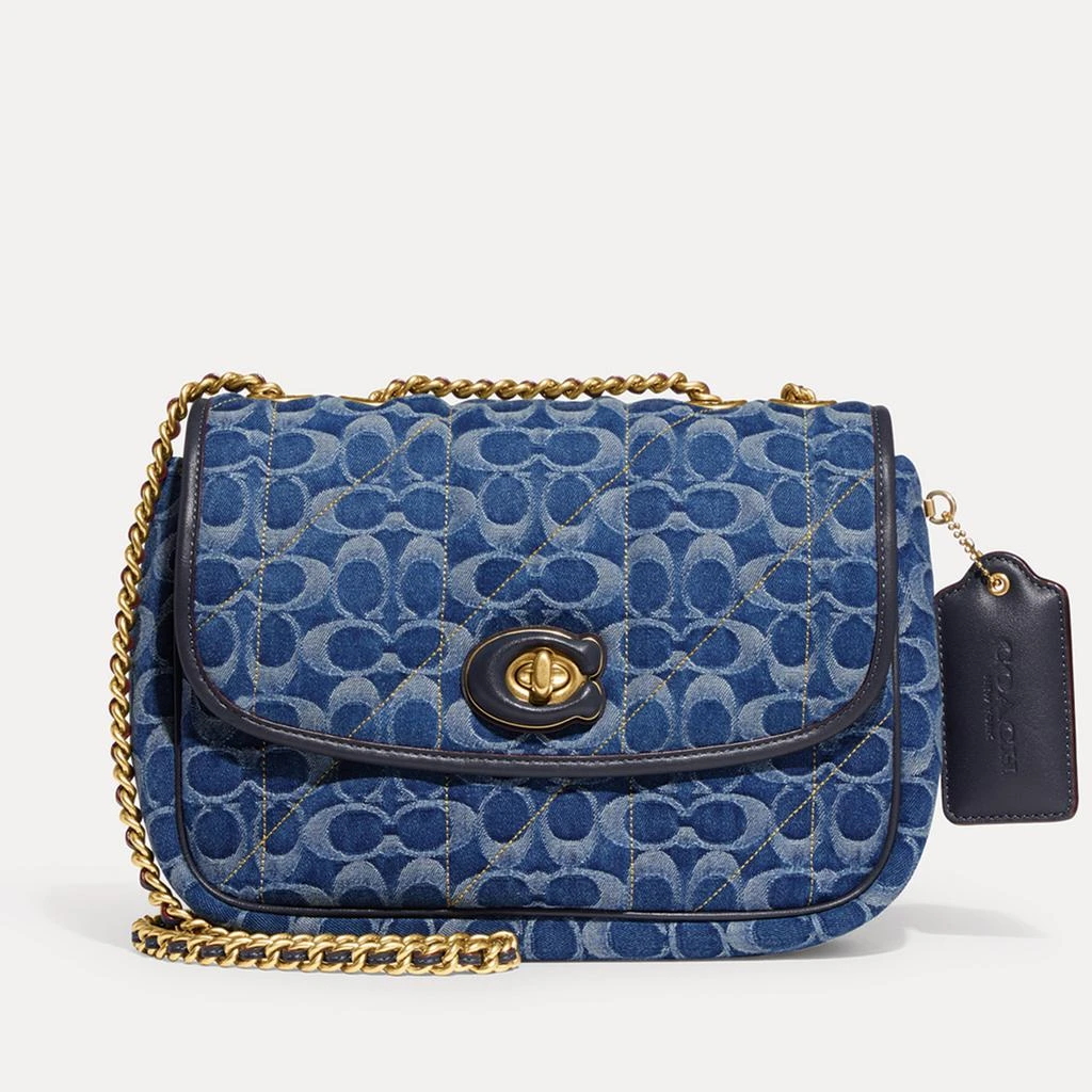 商品Coach|Coach Pillow Madison Denim Shoulder Bag,价格¥3339,第1张图片