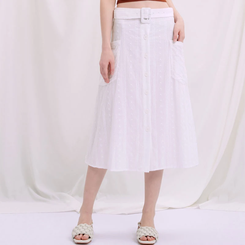 Rosalie半裙-象牙白 | Rosalie Skirt - Ivory 商品