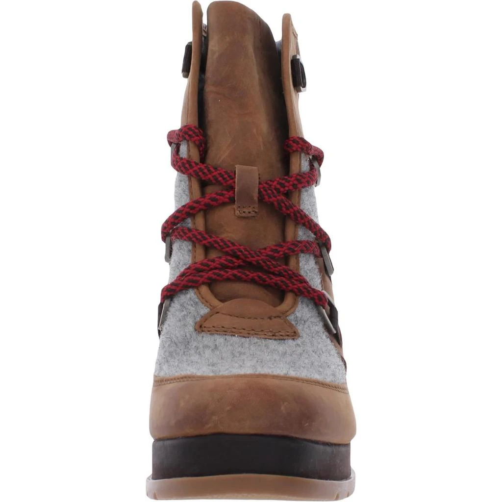 商品SOREL|Sorel Womens Blake Lace Leather Block Heel Ankle Boots,价格¥1343,第2张图片详细描述