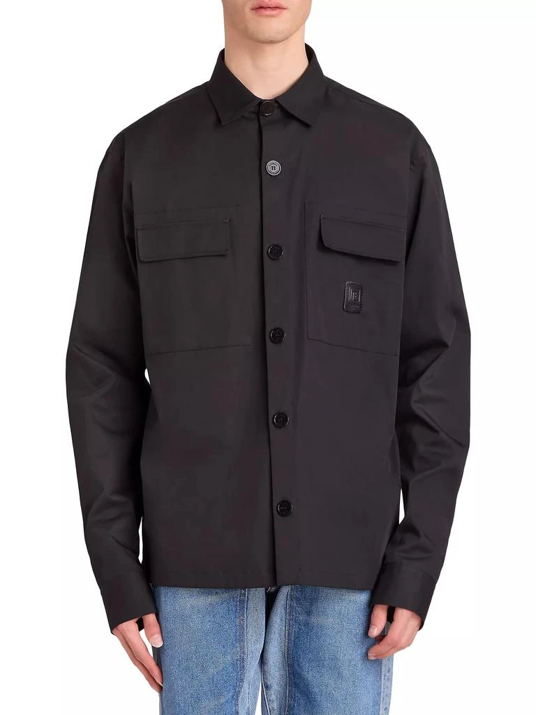 商品Balmain|Monogram Padded Overshirt,价格¥3937,第3张图片详细描述