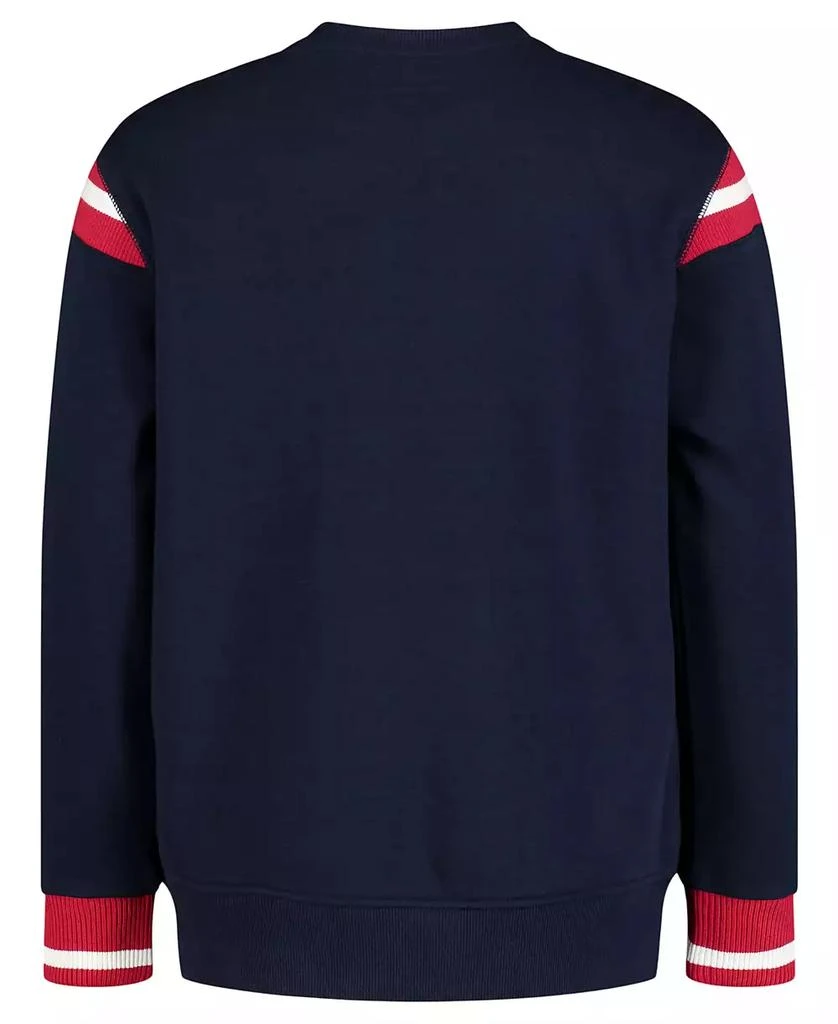 商品Tommy Hilfiger|Toddler and Little Boys Varsity Crewneck Sweatshirt,价格¥112,第2张图片详细描述