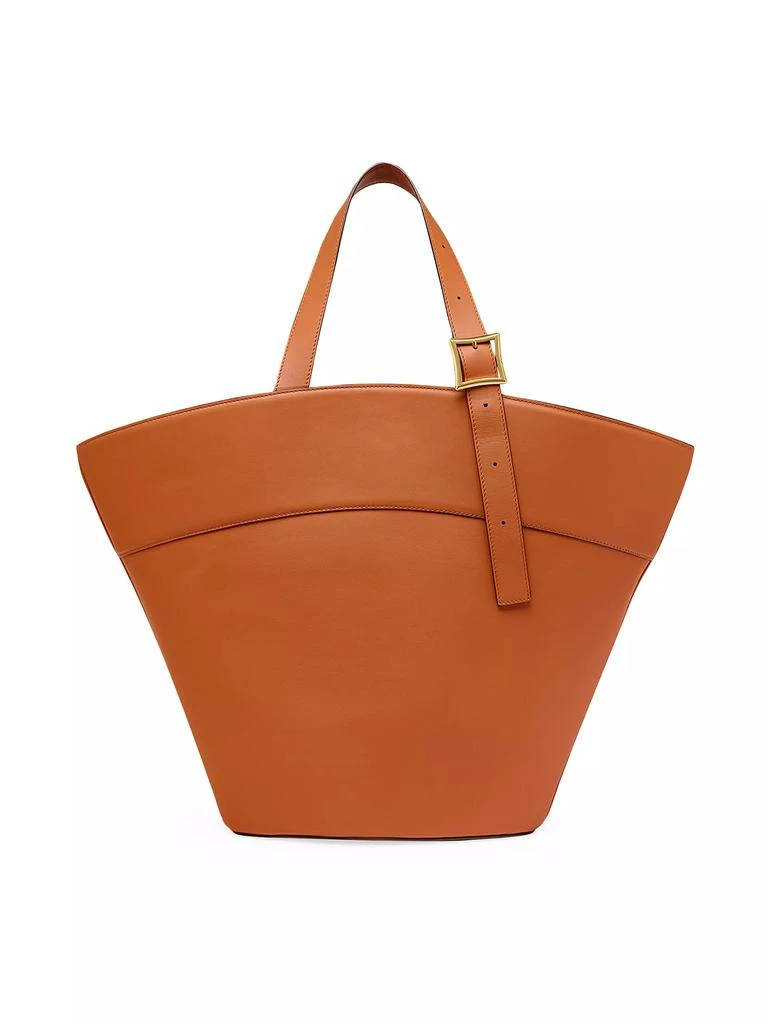 商品MCM|Lauretos Large Leather Shopper Tote Bag,价格¥9390,第4张图片详细描述