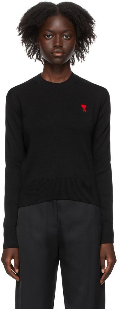 商品AMI|Black Ami De Cœur Sweater,价格¥2755,第1张图片