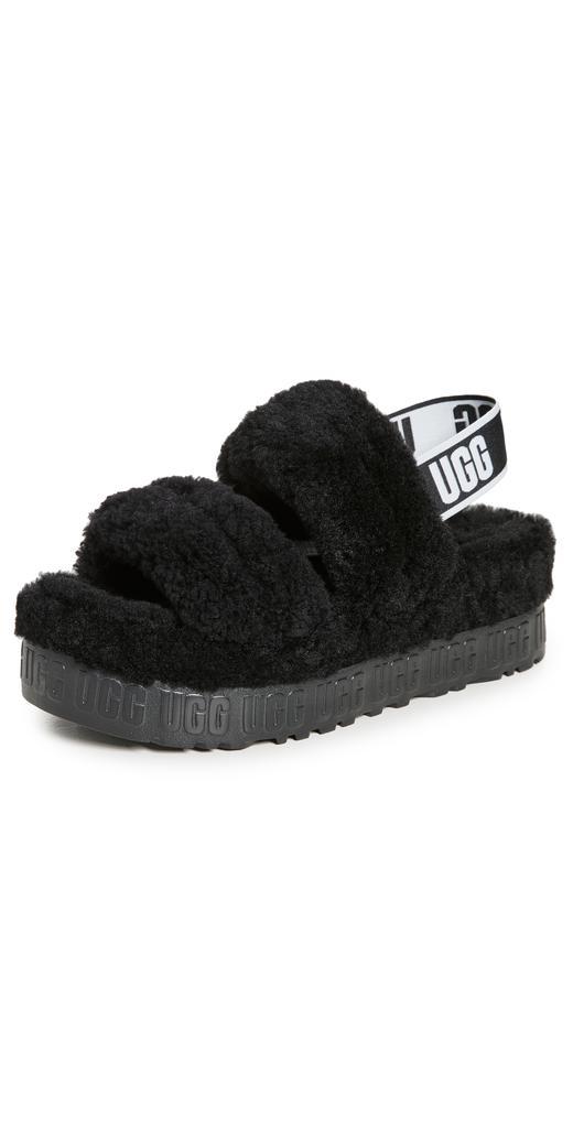 商品UGG|UGG Oh Fluffita Slippers,价格¥406,第1张图片