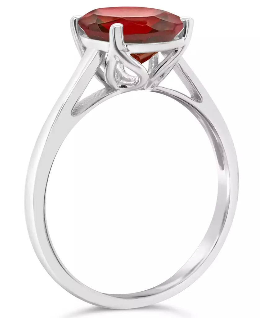 商品Macy's|Garnet (3-1/10 ct. t.w.) Ring in 14K White Gold,价格¥4843,第3张图片详细描述