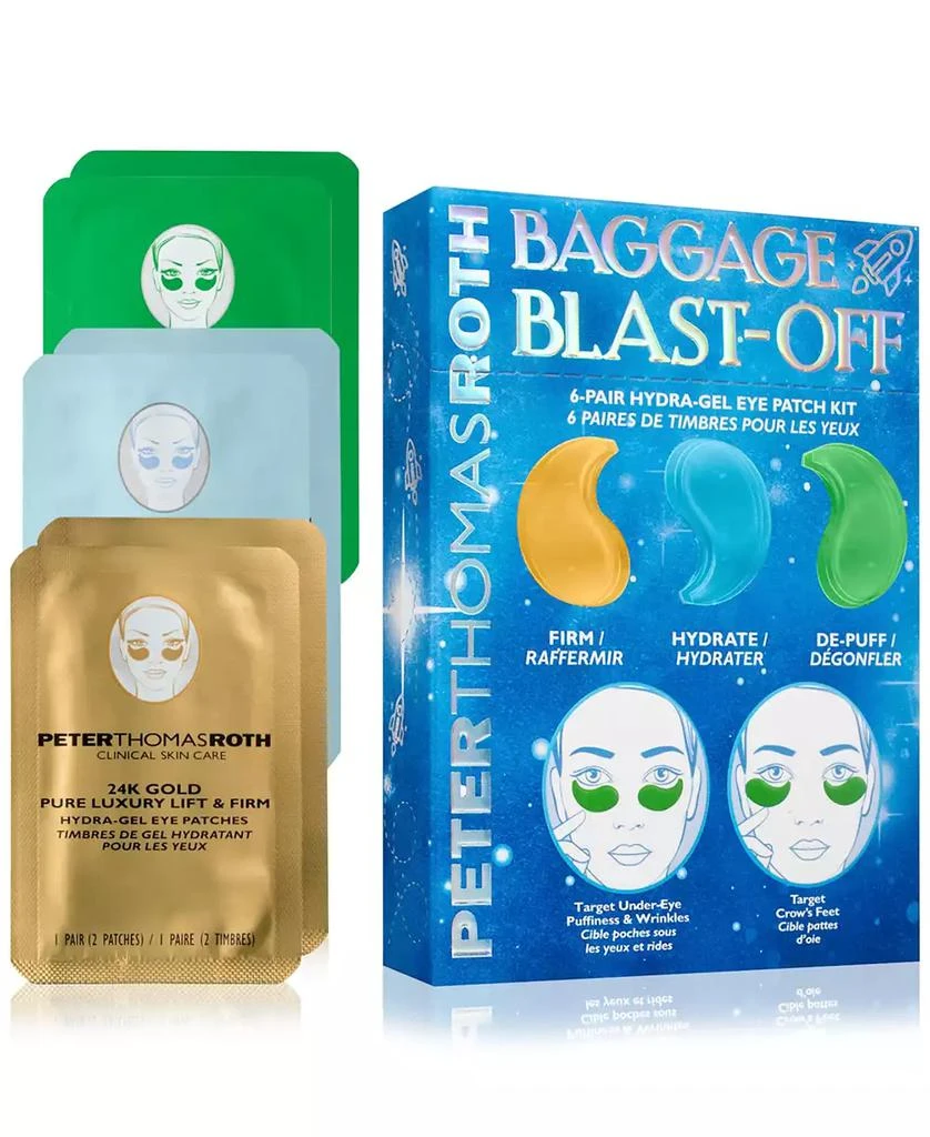 商品Peter Thomas Roth|6-Pc. Baggage Blast-Off Hydra-Gel Eye Patch Set,价格¥143,第1张图片