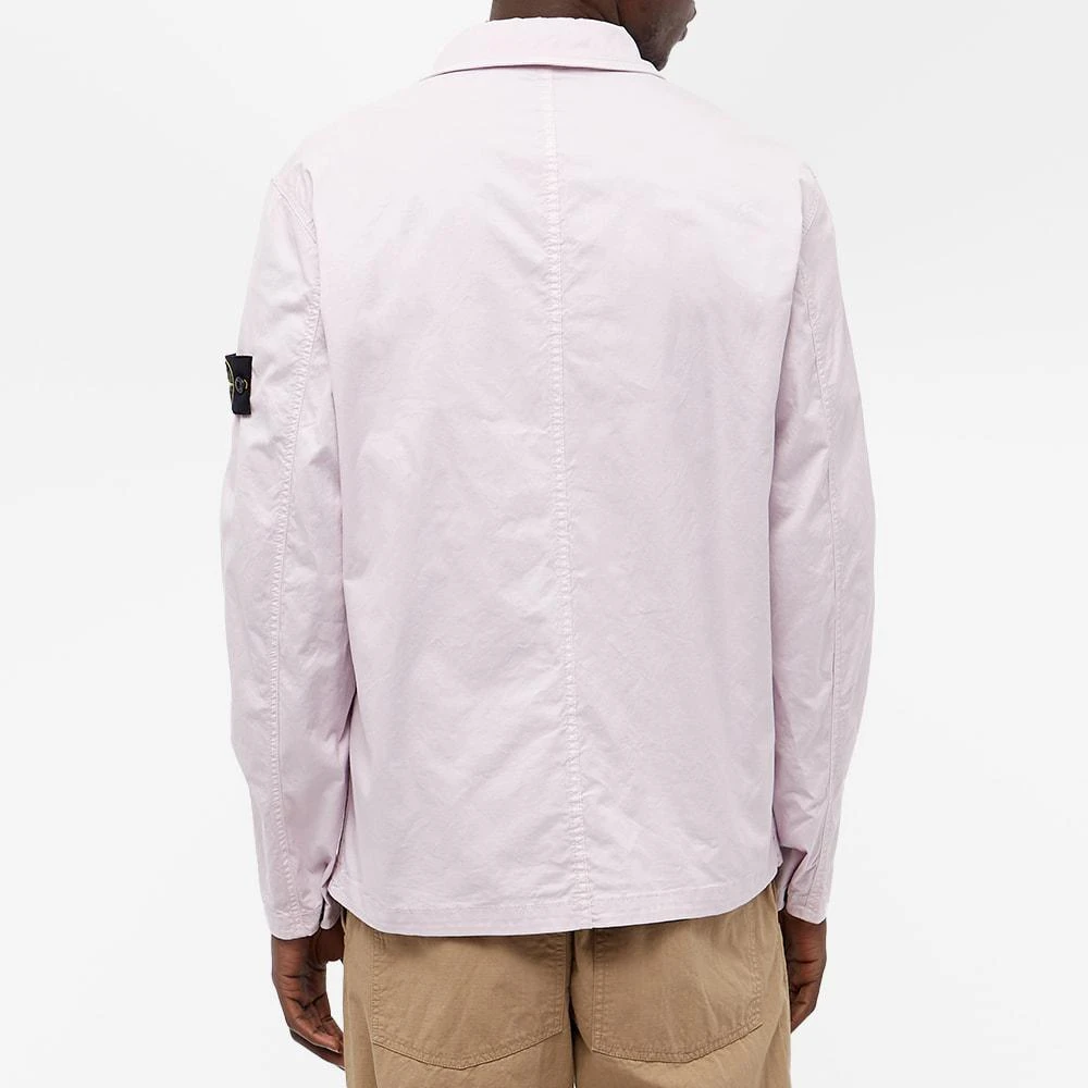 商品Stone Island|Stone Island Supima Cotton Shirt Jacket,价格¥2269,第5张图片详细描述