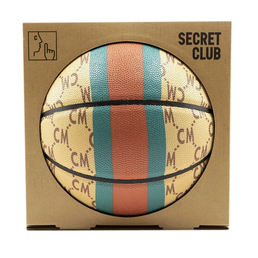 商品Chinatown Market|Booci Ribbon Monogram Basketball 'Tan',价格¥569,第1张图片