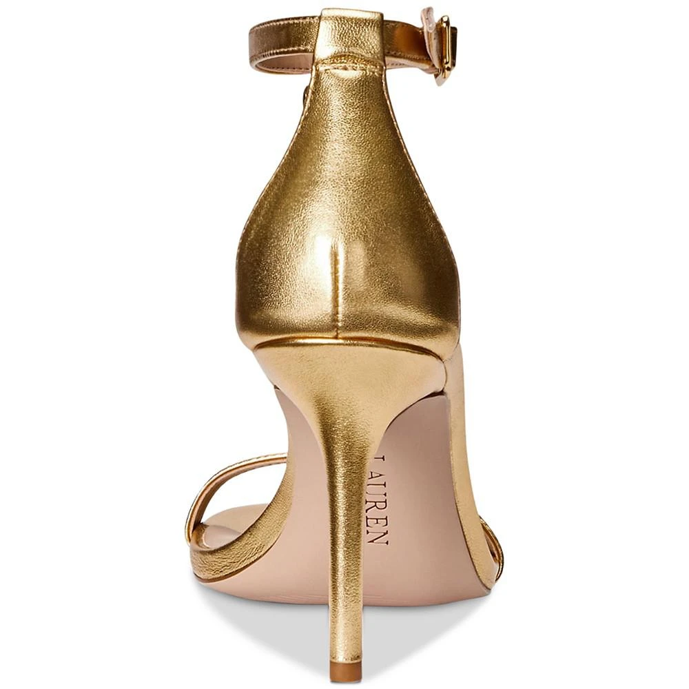 商品Ralph Lauren|Women's Kate T-Strap Dress Sandals,价格¥1240,第3张图片详细描述