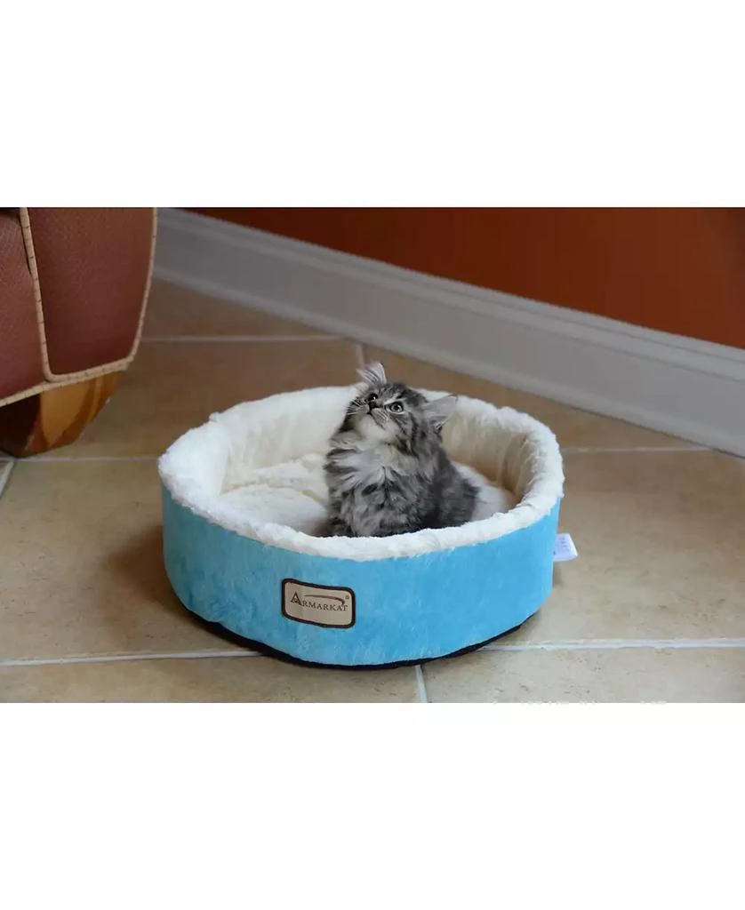商品Macy's|15" Soft Plush Round Dount Cat Beds and Dog Cuddler,价格¥262,第2张图片详细描述