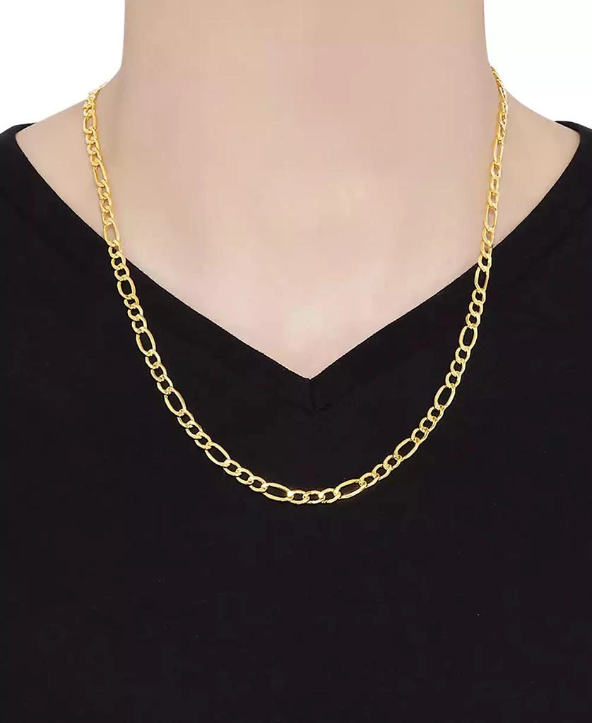 商品Italian Gold|22" Figaro Link Necklace (5-3/4mm) in 14k Gold,价格¥5797,第3张图片详细描述