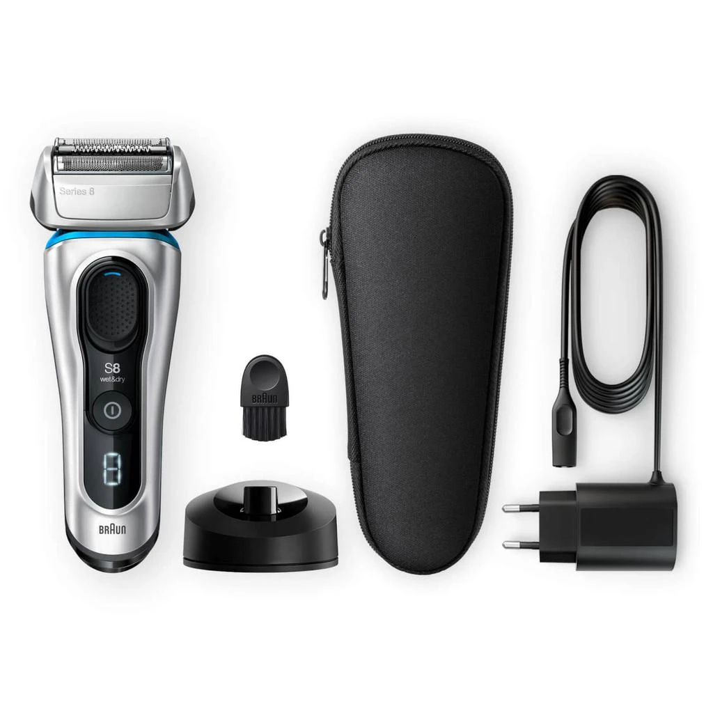 Braun Series 8 8350s Electric Shaver, Silver 商品