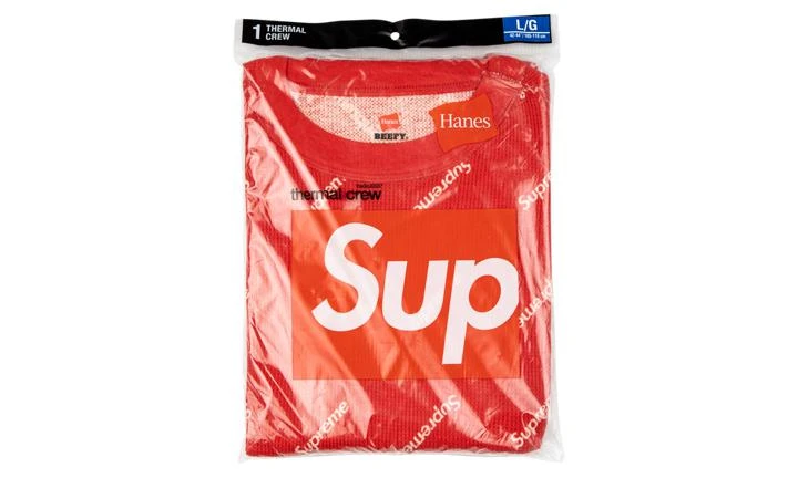 商品Supreme|Supreme Hanes Thermal Crew,价格¥314,第1张图片