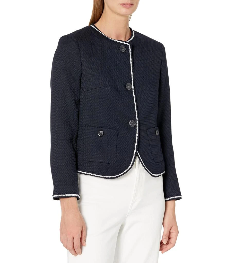 商品Tommy Hilfiger|Textured Button Front Jacket,价格¥723,第1张图片