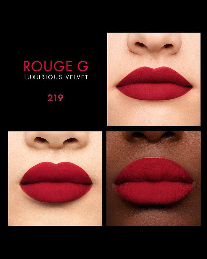 商品Guerlain|Rouge G Customizable Luxurious Velvet Matte Lipstick,价格¥251,第4张图片详细描述