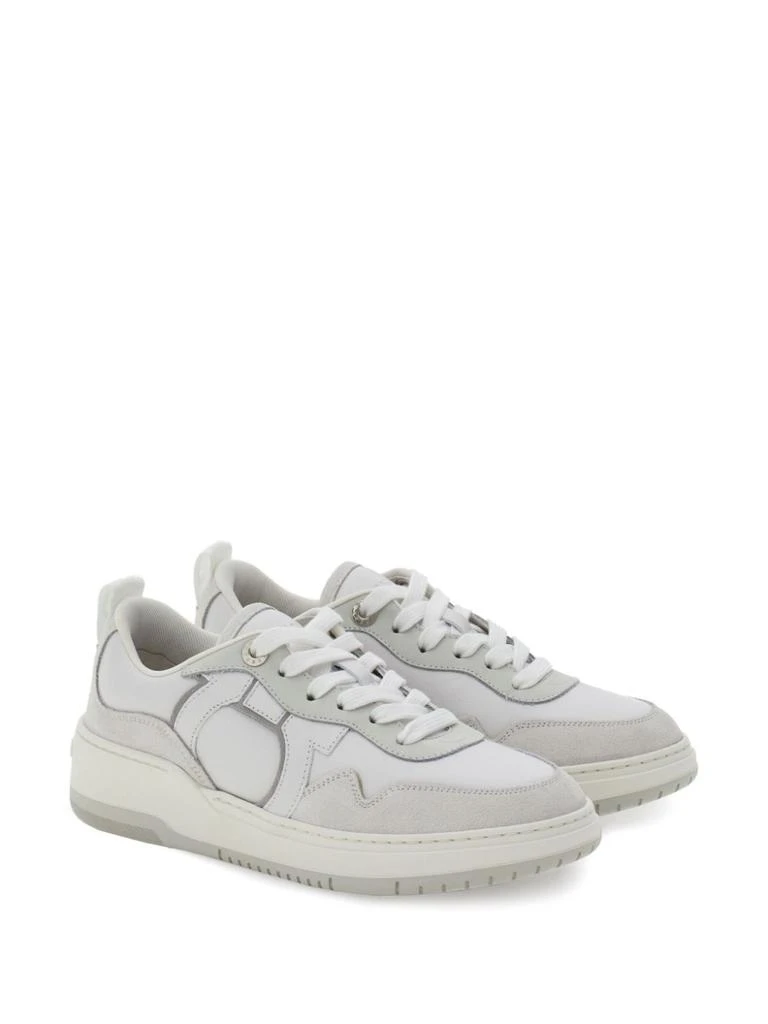 商品Salvatore Ferragamo|FERRAGAMO - Gancini Leather Sneakers,价格¥6790,第5张图片详细描述