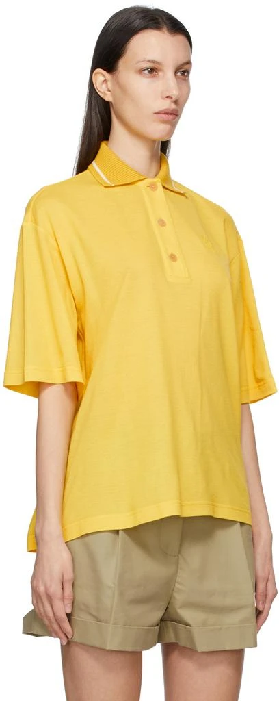 商品Loewe|Yellow Oversized Anagram Polo,价格¥1866,第2张图片详细描述