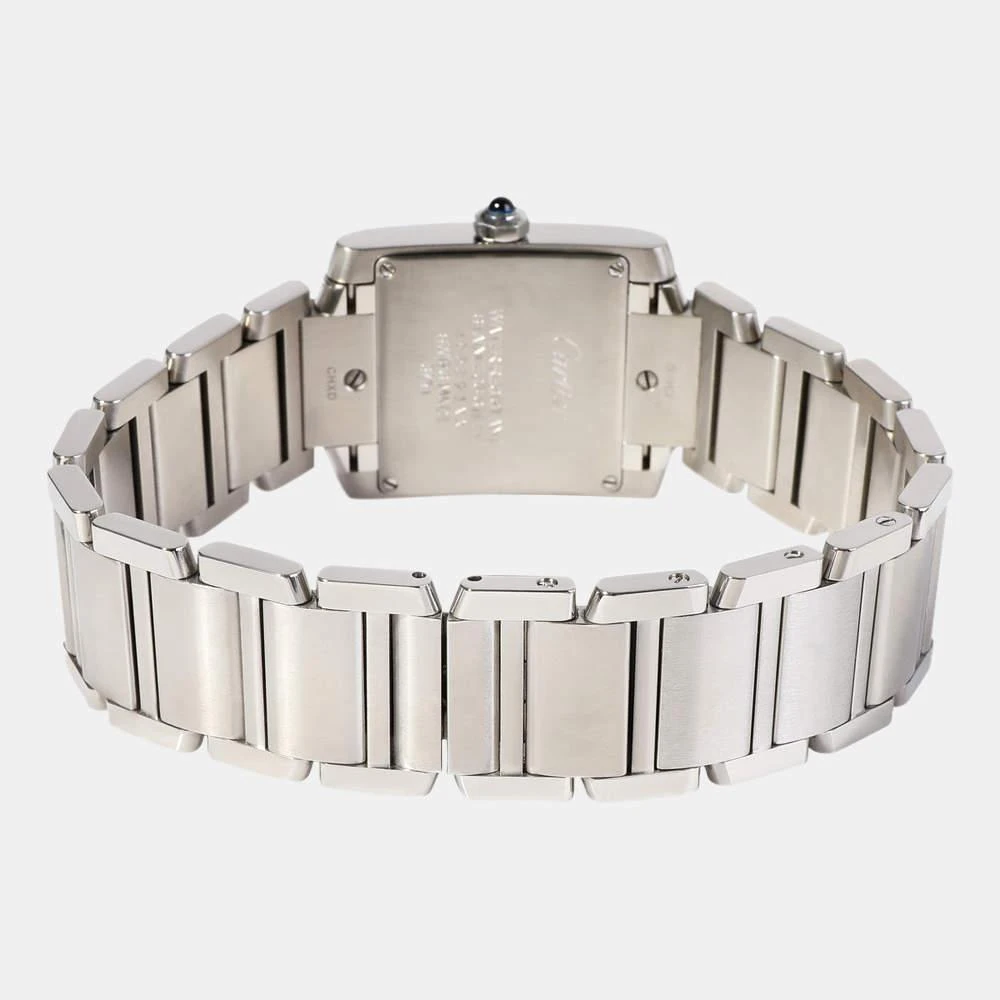 商品[二手商品] Cartier|Cartier Silver Stainless Steel Tank Francaise WSTA0005 Women's Wristwatch 25 x 7 MM,价格¥28482,第2张图片详细描述