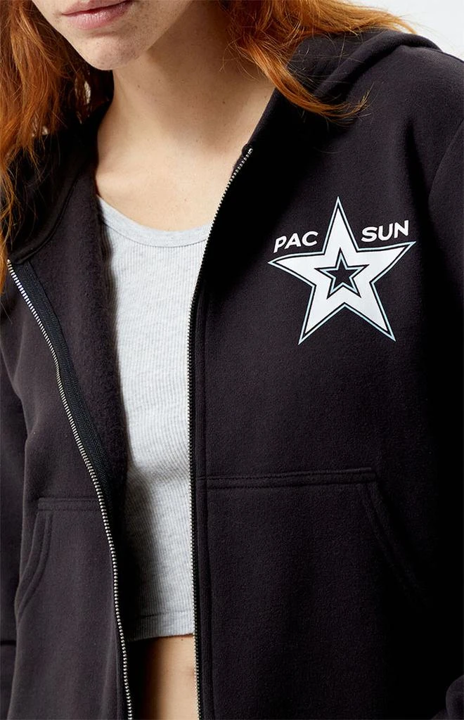 商品PacSun|Star Zip Up Hoodie,价格¥138,第2张图片详细描述