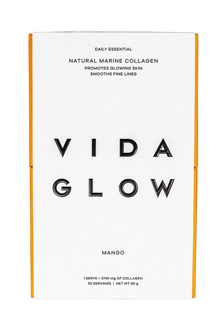 商品Vida Glow|Natural Marine Collagen Sachets Mango,价格¥427,第1张图片